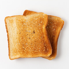 Two fresh toast