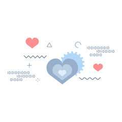 heart icon concepts. vector illustration.