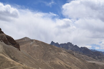 clouds over the mountain