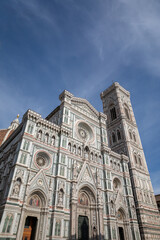 Fototapeta premium Panoramic view of Cattedrale di Santa Maria del Fiore