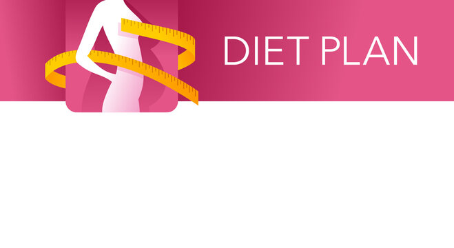 Diet plan decoration of page top 