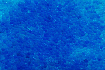 Close up of Blue silica gel , Can be used as a background