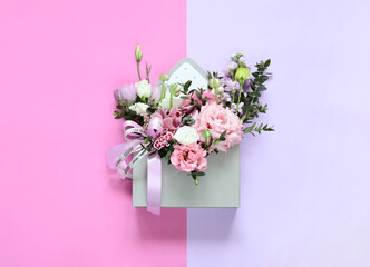 Bouquet as a gift for the holiday of March 8, St. Valentine's Day, mother's day, birthday, wedding day.