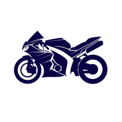 Fototapeta premium fast extreme sport bike vector eps10 illustration icon