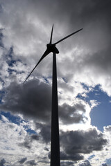 wind turbine against sky