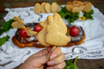 homemade gingerbread without icing