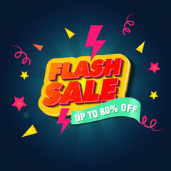 Flash Sale Banner Design Template 
