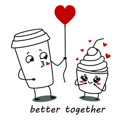 Love in air, better together