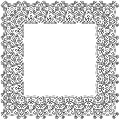 Vector abstract decorative ethnic ornamental illustration