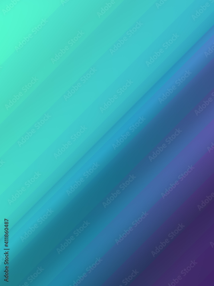 Poster Wavy colorful background for concept design. Abstract banner template. Gradient color. 3d rendering digital illustration