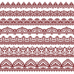 Vector abstract decorative ethnic stripes