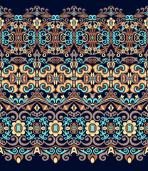 Vector abstract decorative ethnic ornamental illustration