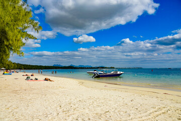 heavenly landscape on mauritius island