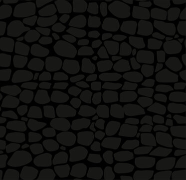 Animal print background. Reptile skin seamless pattern.