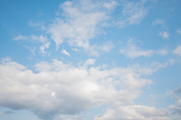  Blue sky and clouds in the weather day outdoor nature environment abstract background