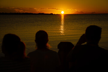 atardecer