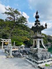 Obraz premium statue of buddha