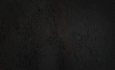 Naklejka premium rough black concrete or cement surface background with space for text. architecturural wall or facade background. abstract interior laminated material background.