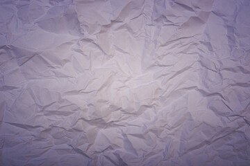 Grey and blue light crumpled rustic paper making a background