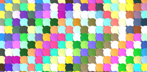 Abstract circle seamless pattern background
