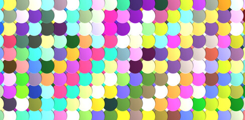 Abstract circle seamless pattern background
