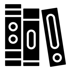 Trendy design of binders icon