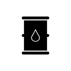 Oil Barrel Icon Design Vector Template Illustration