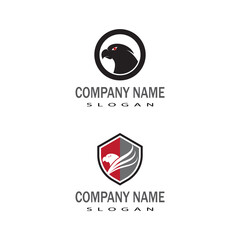 Dragon vector icon illustration design logo template