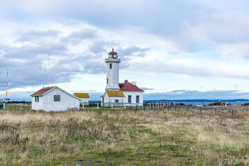 Fototapeta na wymiar Port Townsend Lighthouse 4
