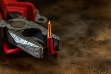 Tool for electrical installation, tech service and maintenance 