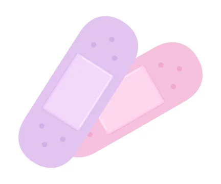 絆創膏のイラスト 病みかわいい Stock Vector Adobe Stock