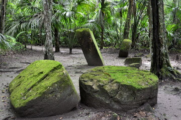 Paisajes y rincones de la ciudad arqueológica maya de Tikal, situada en la región de Petén, en el norte de Guatemala