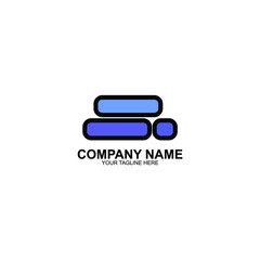 Save protect documents and files simple business icon logo