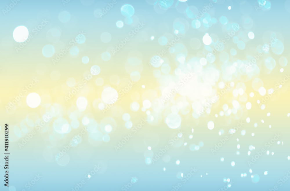 Poster abstract pastel background with gradient and blurred bokeh