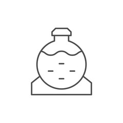 Septic tank line outline icon