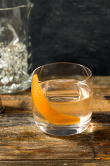 Boozy Moonshine Old Fashioned Cocktail