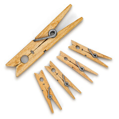 Mommy clothespins