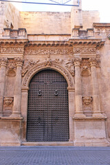 Fototapeta na wymiar Orihuela Cathedral in Alicante, Spain 