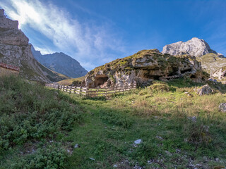 Old livestock barns or 