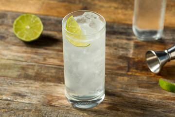 Refreshing Cold Tequila Ranch Water Cocktail
