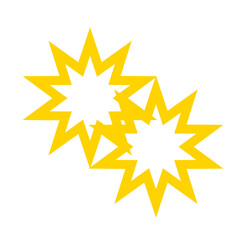 Obraz premium Sterne - Illustration - Icon