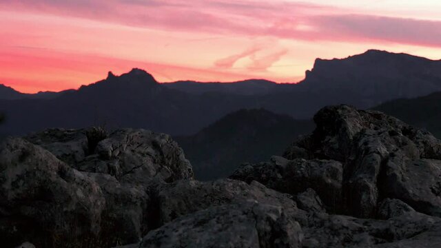 Sunrise Mountains Sierra de Cazorla