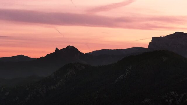 Sunrise Mountains Sierra de Cazorla