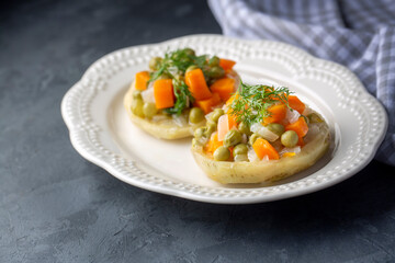 
Traditional delicious Turkish food; Artichoke with olive oil (zeytinyagli enginar)