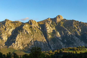 Round head peak (cabeza redonda) in the Urrieles Massif or the Central Massif is a mountainous massif in the north of Spain, one of the three massifs that make up the Picos de Europa.