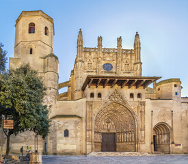 Fototapeta premium Huesca Cathedral, Spain