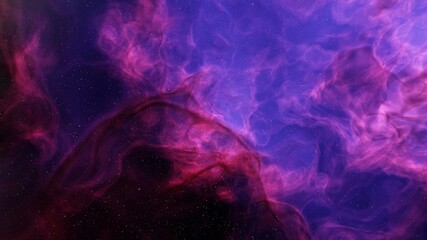 Space background with nebula and stars, nebula in deep space, abstract colorful background 3d render