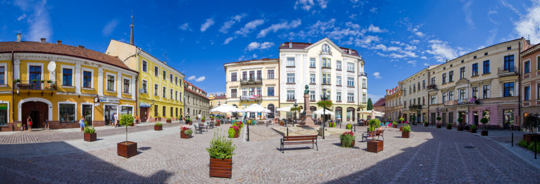 Buildings of Tarnow, Poland