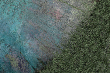 Texture of old gray concrete wall for background