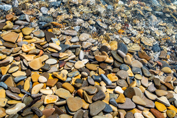 pebbles on the beach